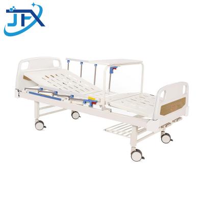 JFX-MB046 Aluminum alloy side rail 2 cranks hospital bed